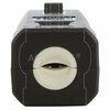 Ac Works NEMA 5-15R 15A 125V Clamp Style Square Household Female Connector with UL, C-UL Approval in Black ASQ515R-BK